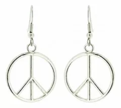 Peace Symbol Ohrringe