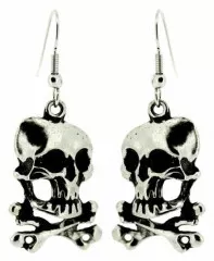 Ohrringe Knochen Kopf