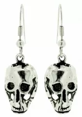 Earrings Skull Bones