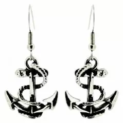Earrings Ship Anchor