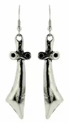 Earrings Oriental Sword