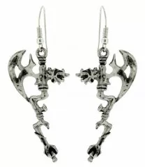 Earrings Celtic Axe