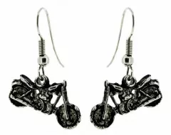 Earrings Motor Bike