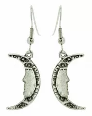 Ohrringe Halbmond