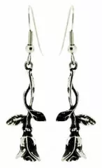 Earrings Rose Flower