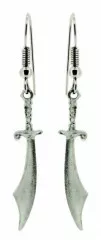 Sword Drop Earrings