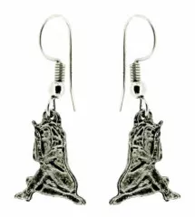 Earrings Naked Woman