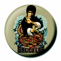 Anstecker Bruce Lee