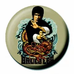 Button Badge Bruce Lee