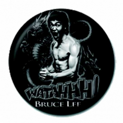 Button Badge Bruce Lee