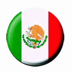 Button Badge Mexiko
