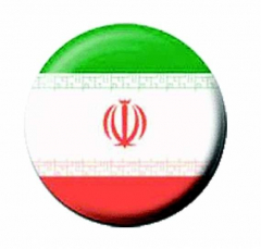 Button Badge Iran