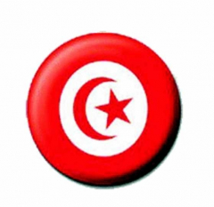Button Badge Tunesien