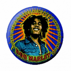 Button Badge Bob Marley