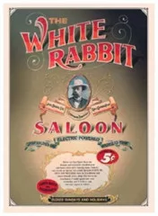 Postcard Set White Rabbit