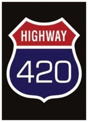 Postkartenset Highway 420