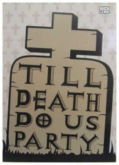 Postcard Set Till Death Do Us Party