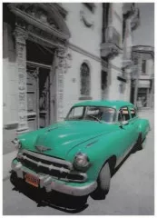 3D Poster Oldtimer