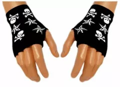 Hand Mittens Stars & Skulls