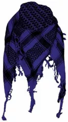 Tactical Shemagh Scarf Blue Black