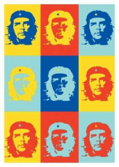 Posterfahne Che Guevara