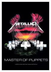 Posterfahne Metallica - Master of Puppets
