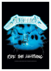 Posterfahne Metallica - Ride the Lightning