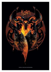 Poster Flag Korn - Heartburn