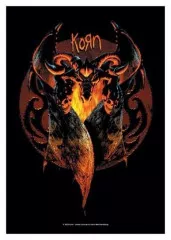 Poster Flag Korn - Heartburn