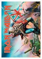 Posterfahne Iron Maiden - Trooper