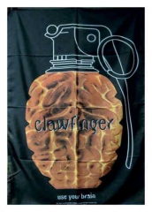 Posterfahne Clawfinger - Use Your Brain