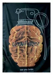 Poster Flag Clawfinger - Use Your Brain