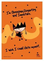 Poster Flag Ugly Little Bitch