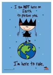 Poster Flag Ugly Little Bitch