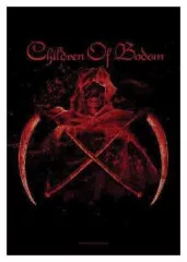 Poster Flag Children of Bodom |CROSSED SCYTHES SOMETHING WILD