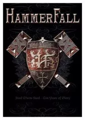 Posterfahne Hammerfall Steel Meets Steel