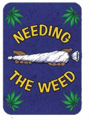 Sticker Set Needing the Weed
