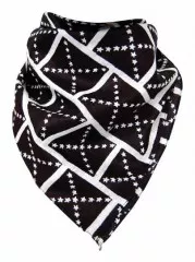 Bandana Head Scarf Square Pattern