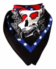 Bandana Kopftuch Totenkopf Südstaaten