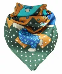 Bandana Head Scarf Playing Bears
