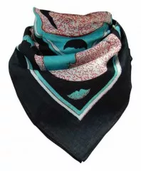 Bandana Head Wrap Scarf Sleepy Moon