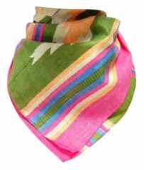 Stylish Bandana Head Scarf Red Indian Design