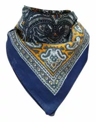 Bandana Head Scarf Paisley Pattern