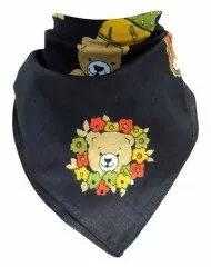 Bandana Head Wrap Scarf Teddy Bear Family