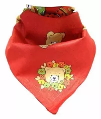 Bandana Head Scarf Teddy Bear Family