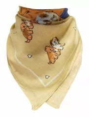 Bandana Head Wrap Scarf Cute Dogs