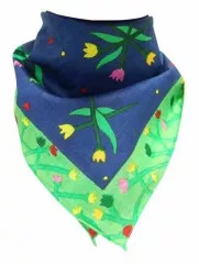 Stylish Bandana Head Wrap Scarf Flowers