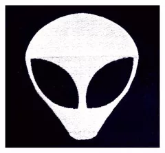 Aufnäher Alien