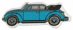 Aufnäher Blaues Auto