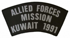 Aufnäher Allied Forces Miss